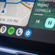 A photo of the dock on Android Auto